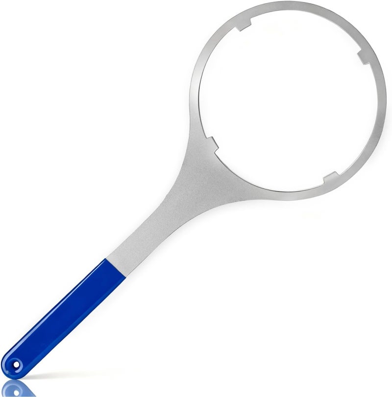PIHIL SPBW-2 Heavy Duty Metal Water Filter Wrench - 6.25 Inch Whole House Water Filter Housing Wrench, Compatible with 3M-Cuno-Aqua Pure,Watts FH5000, FH10000 Series and Big Blue Water Housing - Image 1